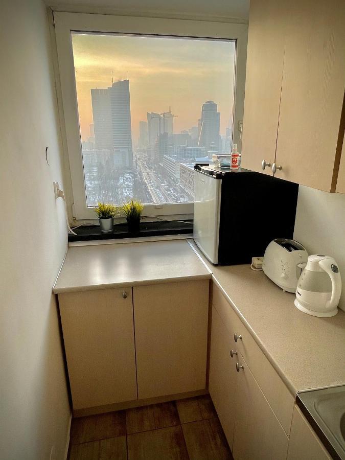 Super Apartament Blue Scisle Centrum Dwie Linie Metra Netflix Wifi 300 Mbs Panorama Miasta 바르샤바 외부 사진